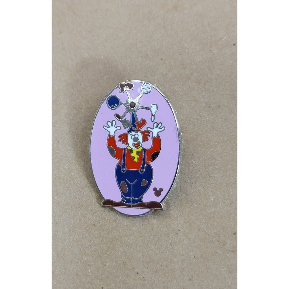 Disney Hidden Mickey Pin Dumbo Circus Clown 1 Enamel Pin Trading 2013 Lavender